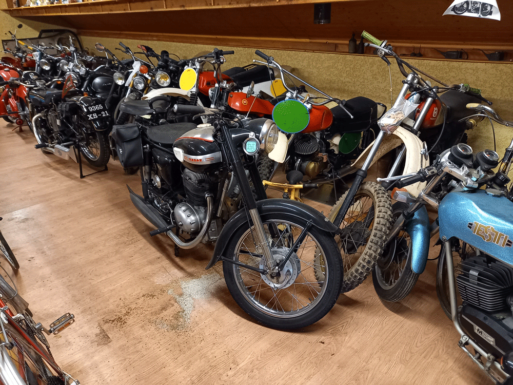 Collection de motos