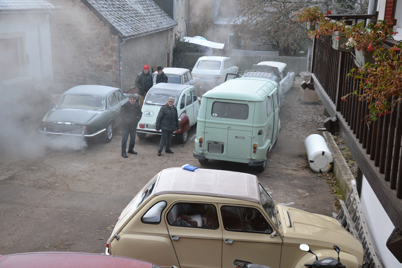 Demarrage des vehicules