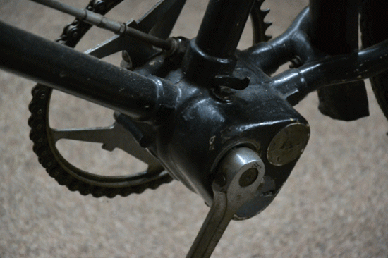Detail de pedalier