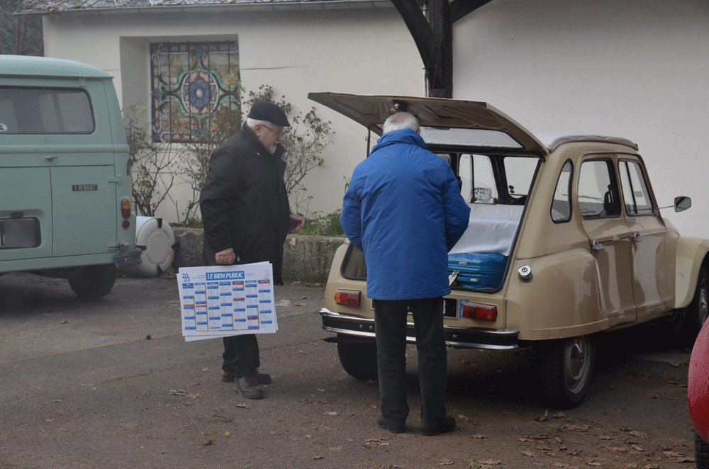 Distribution de calendrier