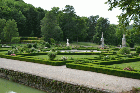 Jardins du chateau de bussy rabutin