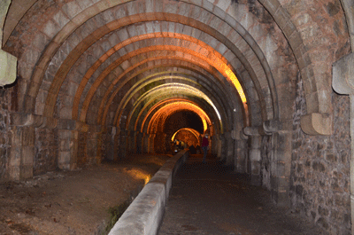 Le batiment sous terre