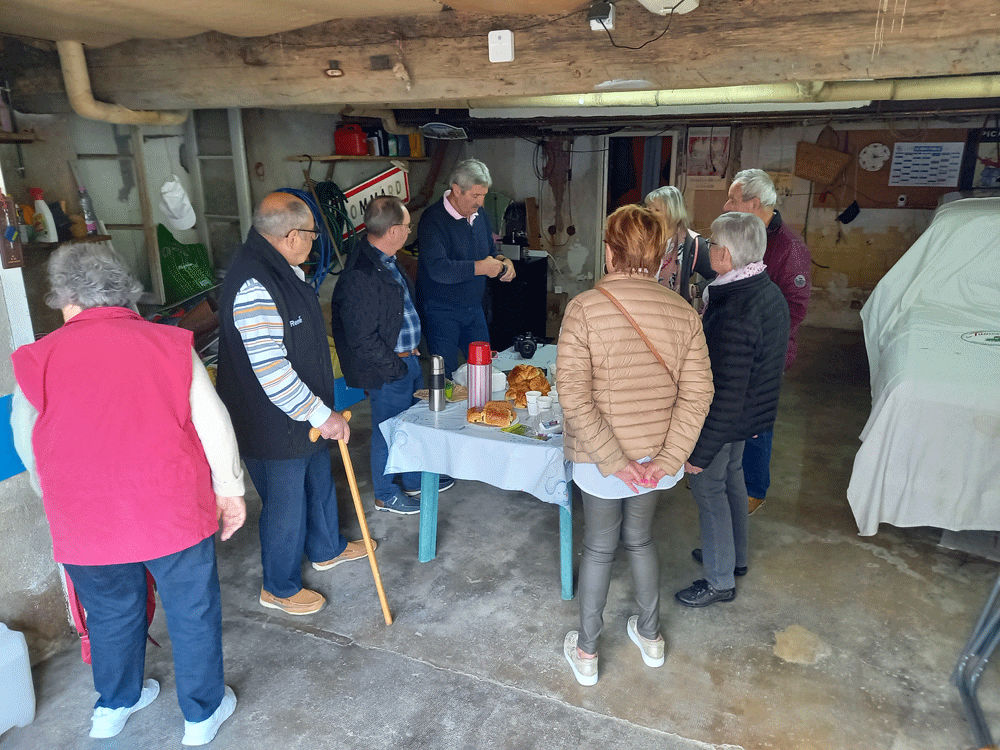 Le cafe avant de partir