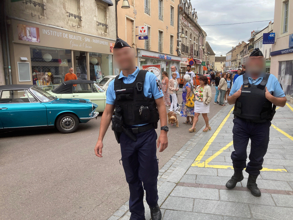Presence de la gendarmerie