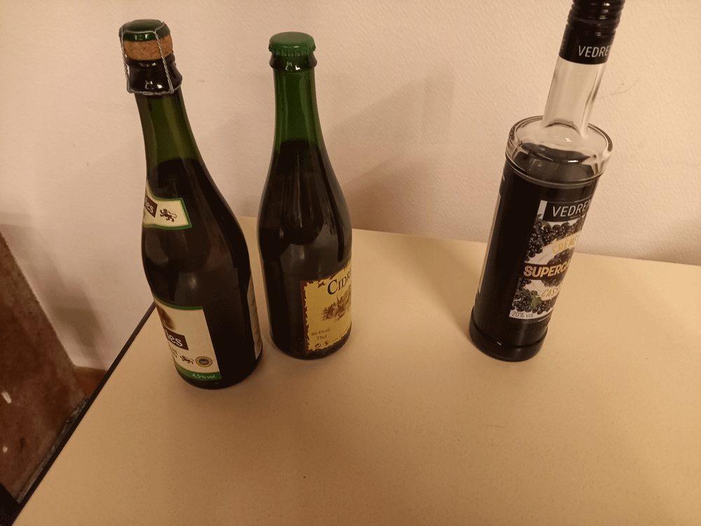 Quelques bouteilles