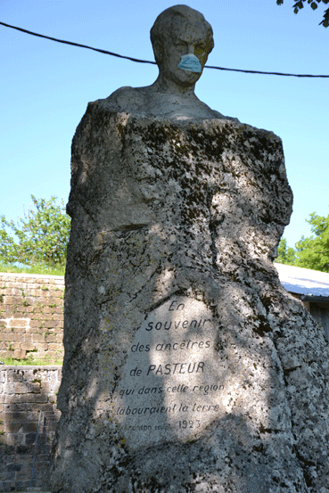 Statue de pasteur