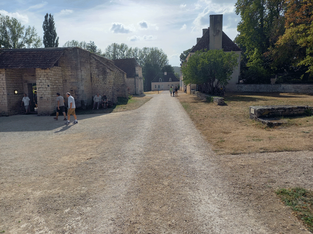 Une vue de la forge de buffon