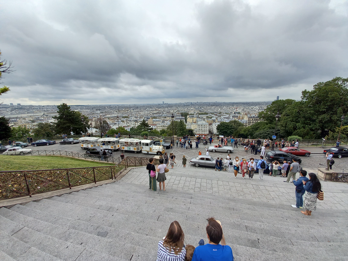 Vue paris depuis montmartre 2